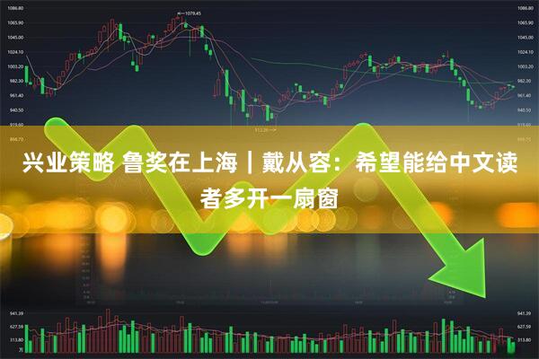 兴业策略 鲁奖在上海｜戴从容：希望能给中文读者多开一扇窗